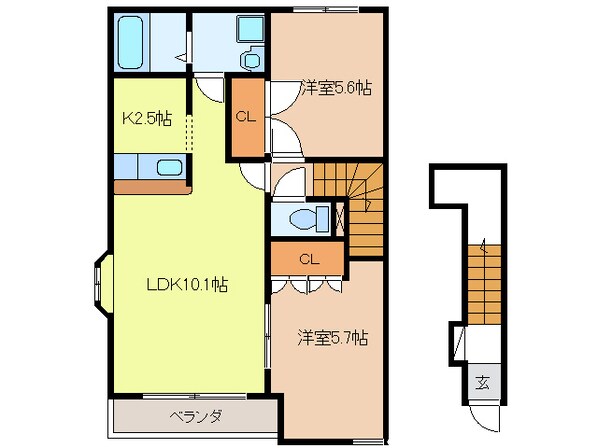 ピアレスＴの物件間取画像